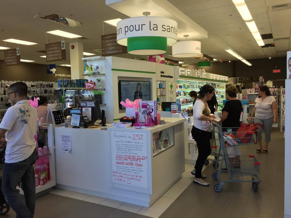Services professionnels pharmacie brossard
